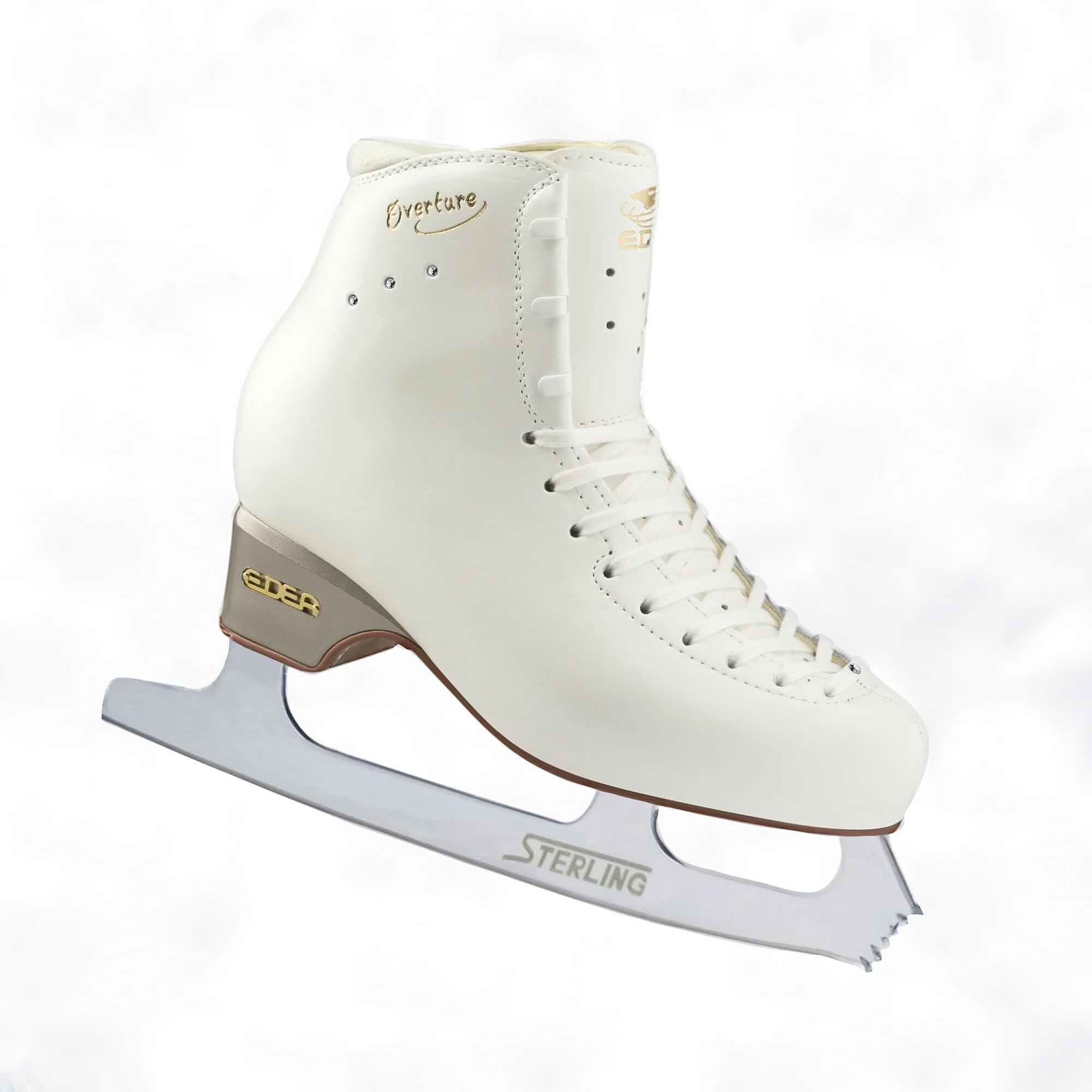 Edea Overture with Sterling Blade - White Figure Skates By Edea Canada -