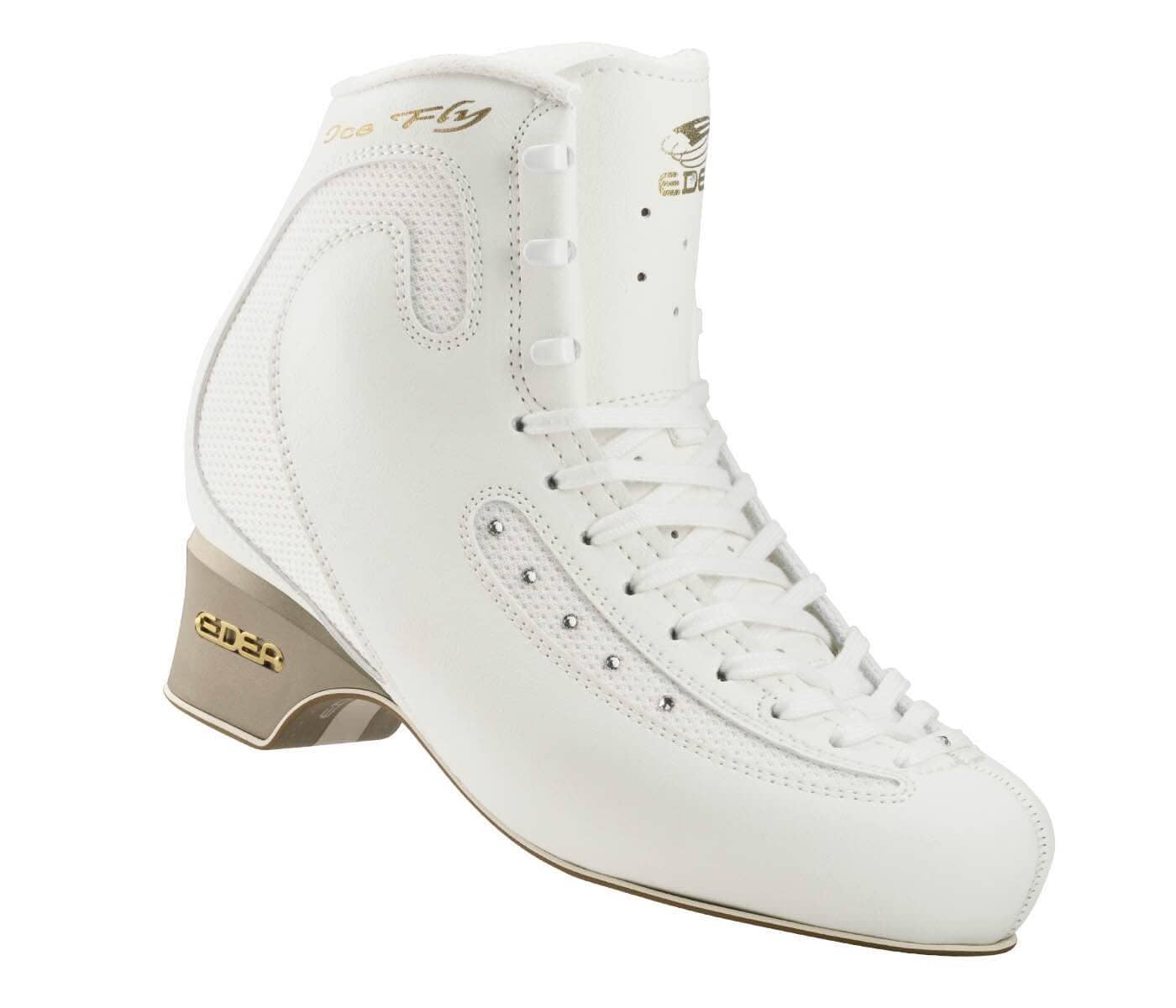 Edea Ice Fly - White Figure Skating Boots (Vegan) By Edea Canada -