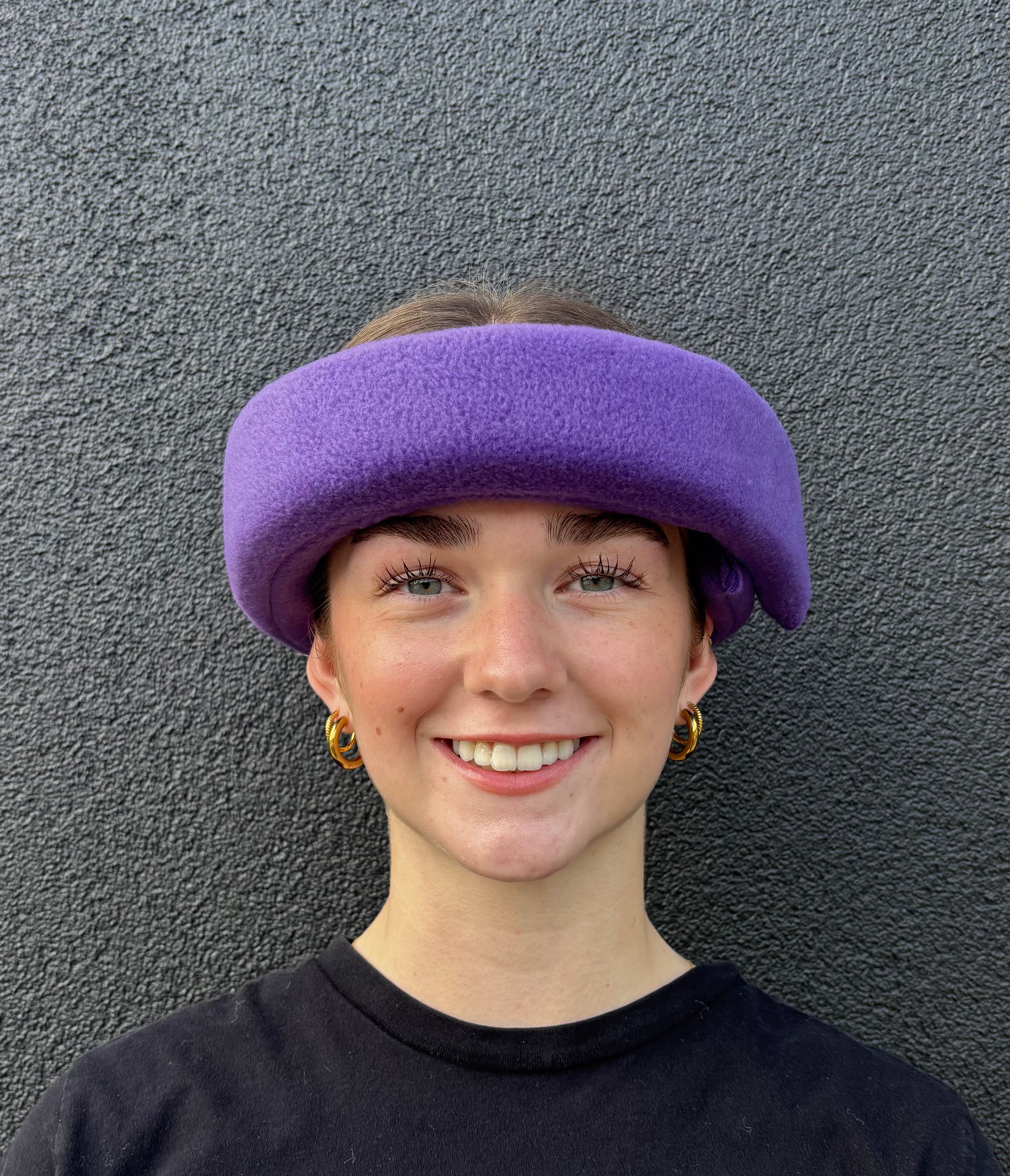 Ice Halo Fleece Headband By Ice Halo Canada - Small / Purple