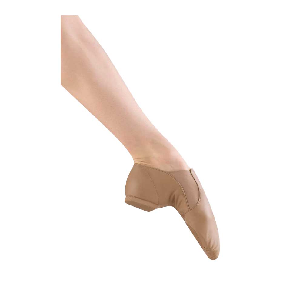Bloch Slip-on Jazz Dance Bootie - Tots SO499T in Tan or Black By Bloch Canada -