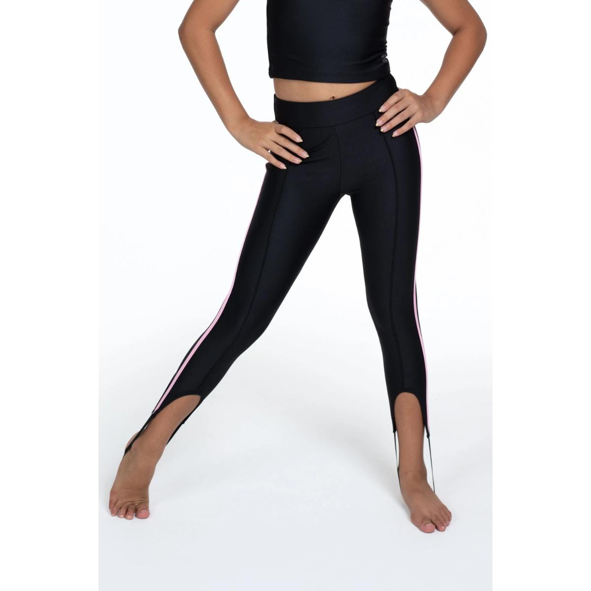 Bloch FM175 Stirrup Pant Black - Child By Bloch Canada - Black / Child 12