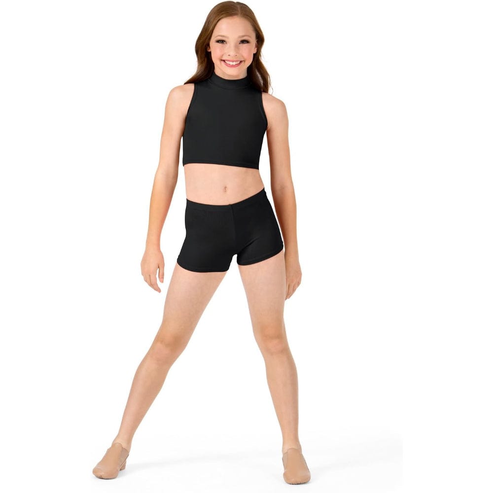 Body Wrappers Mock Neck Pullover - BWP063 - Girls By BODYWRAPPERS Canada -