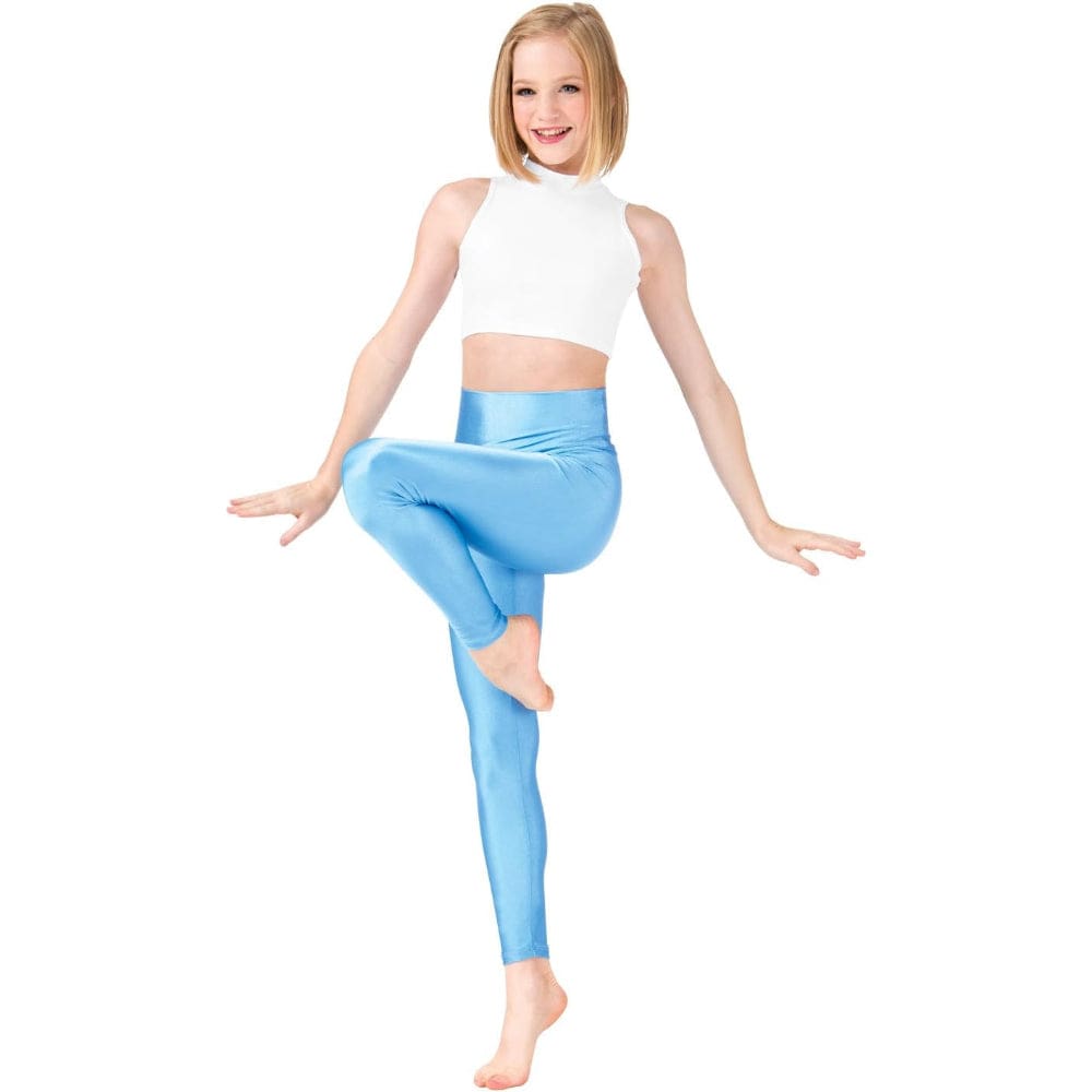 Body Wrappers Mock Neck Pullover - BWP063 - Girls By BODYWRAPPERS Canada - 8-10 / White