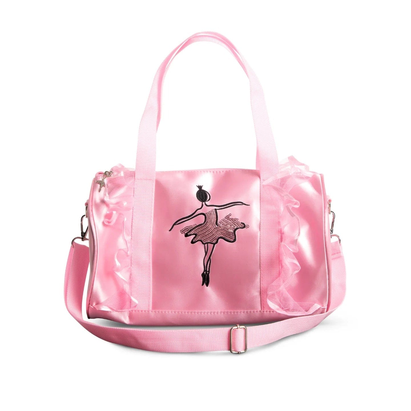 Capezio B281 Sequin Ballerina Barrel Bag - Pink By Capezio Canada -
