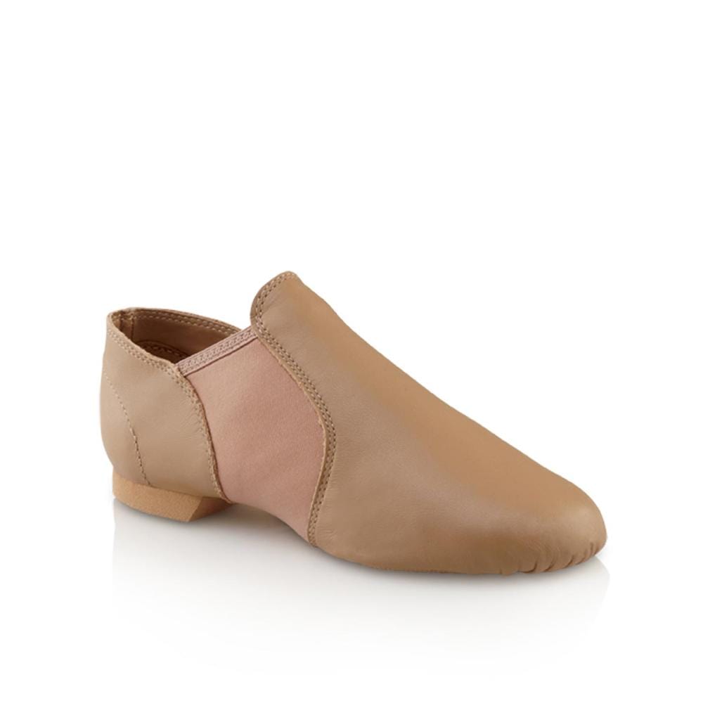 Capezio EJ2 E-Series Jazz Slip-On Shoe - Adult Sizes in Caramel By Capezio Canada -