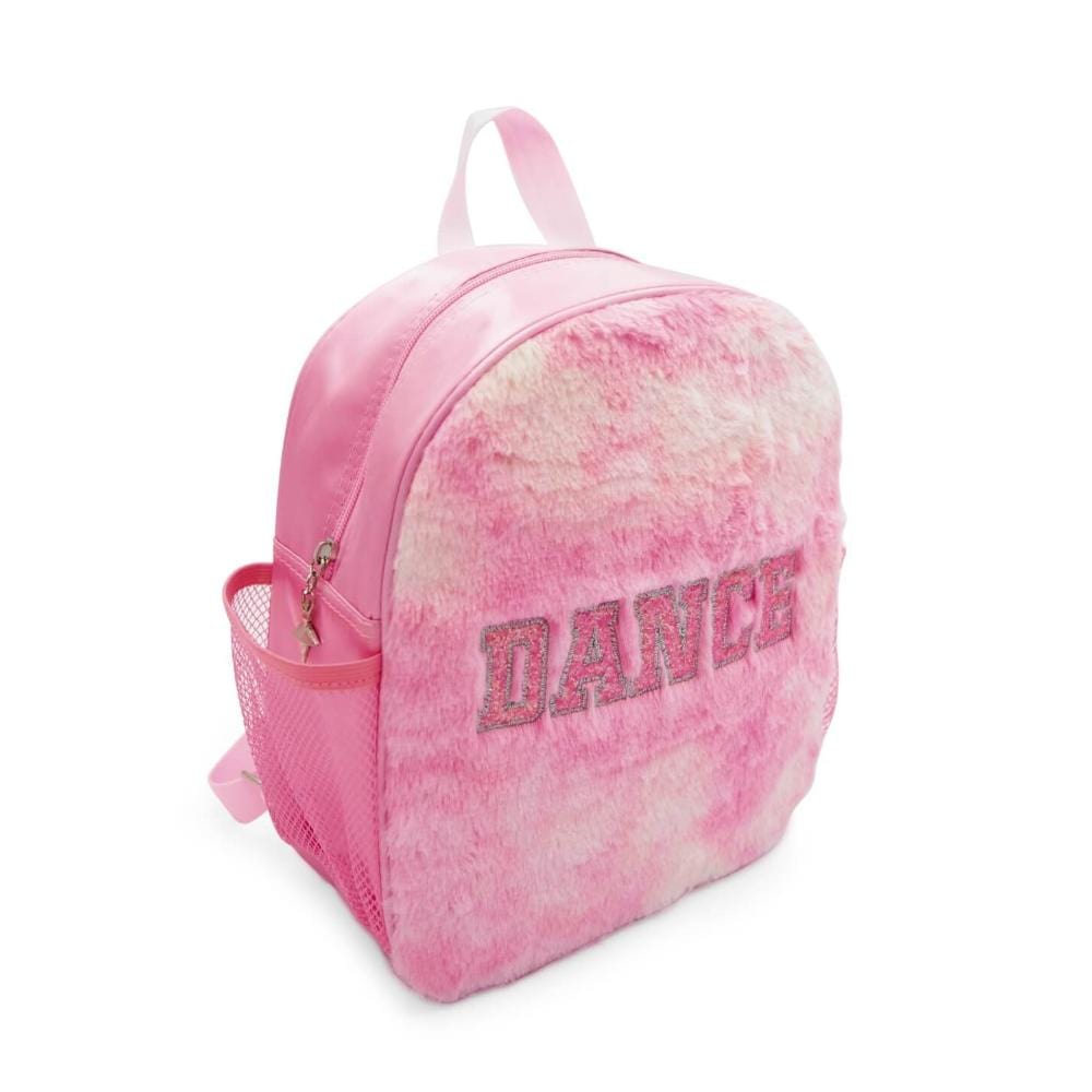 Capezio B287 Faux Fur Backpack - Pink By Capezio Canada -