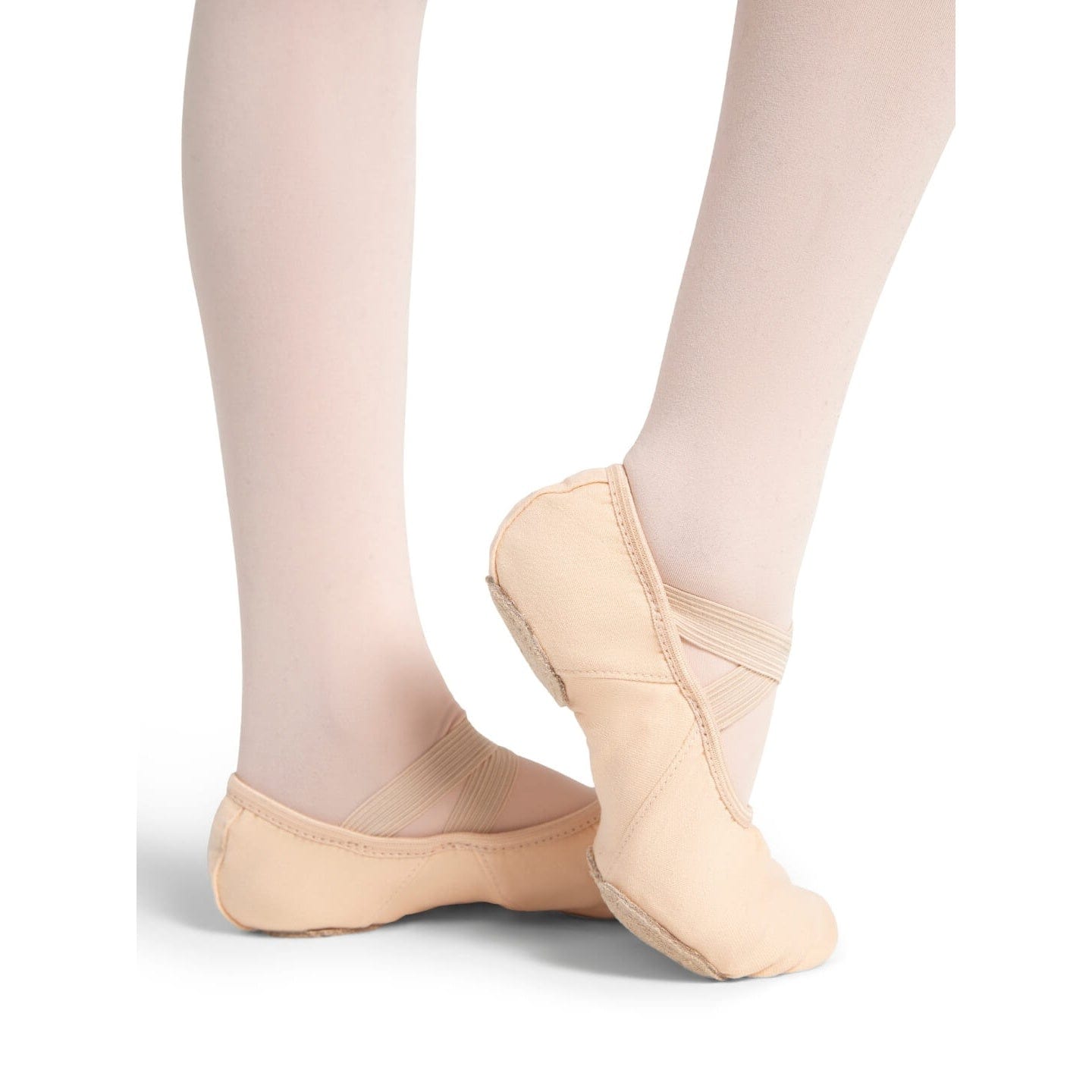 Capezio 2037C Canvas Hanami Ballet Slippers - Light Pink - Child By Capezio Canada -