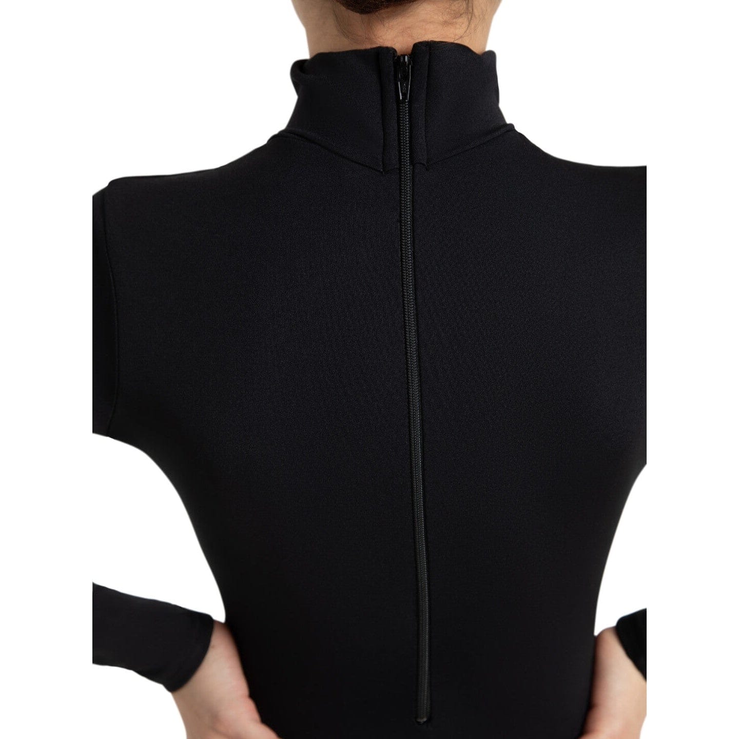 Capezio TB123C Long Sleeve Turtleneck Leotard - Child By Capezio Canada - CH SM / Black