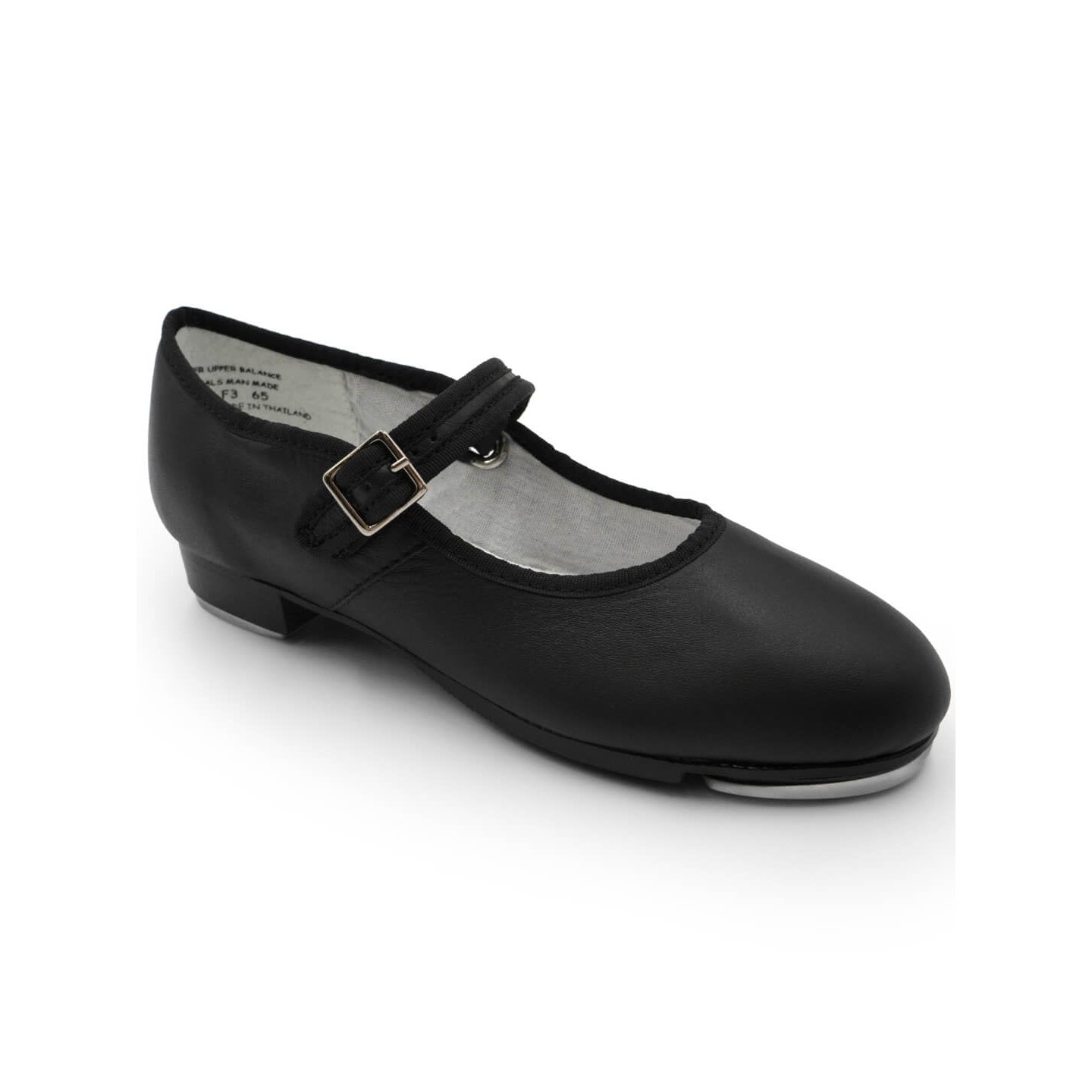 Capezio 3800C Child Mary Jane Leather Tap Dance Shoe - Black By Capezio Canada -