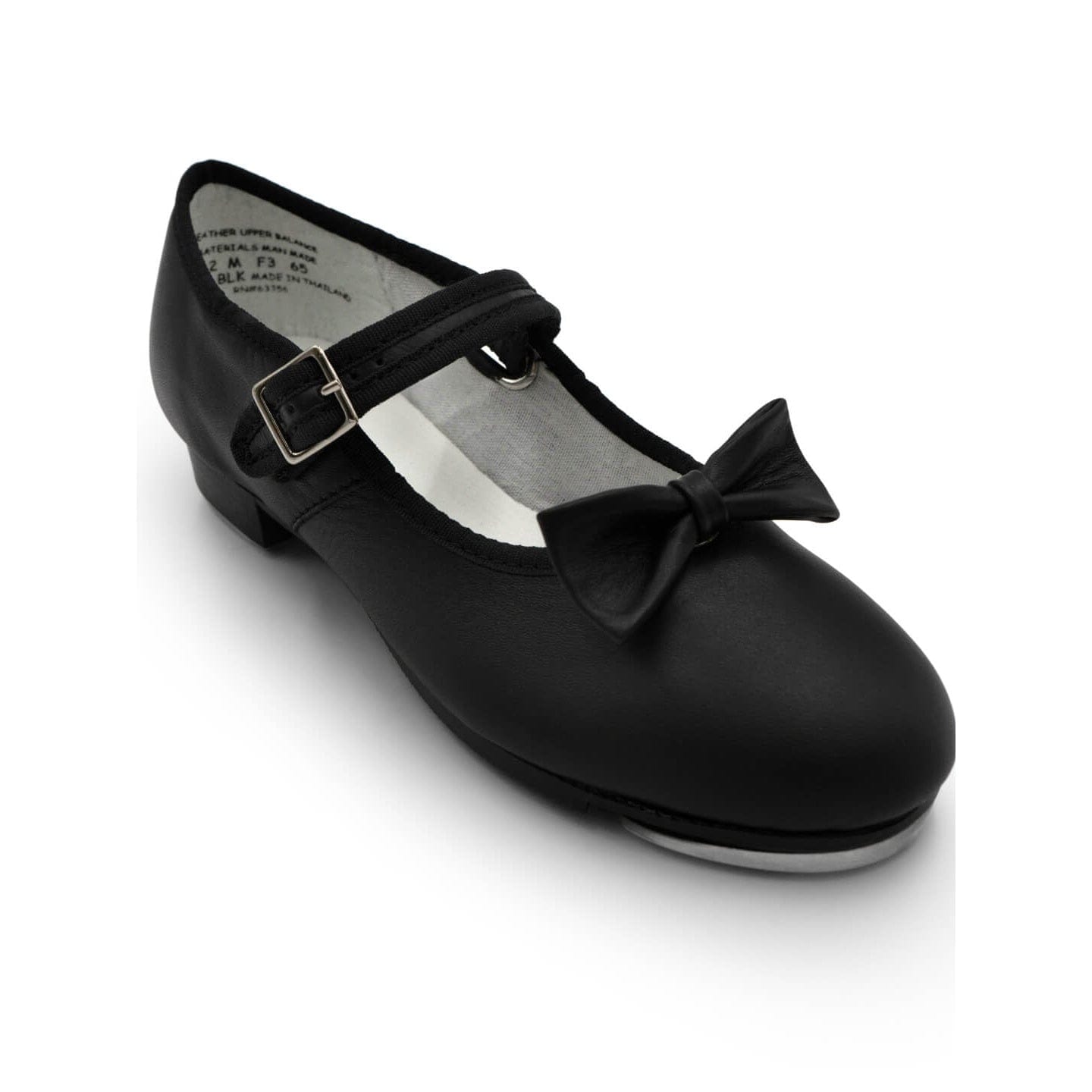 Capezio 3800C Child Mary Jane Leather Tap Dance Shoe - Black By Capezio Canada -
