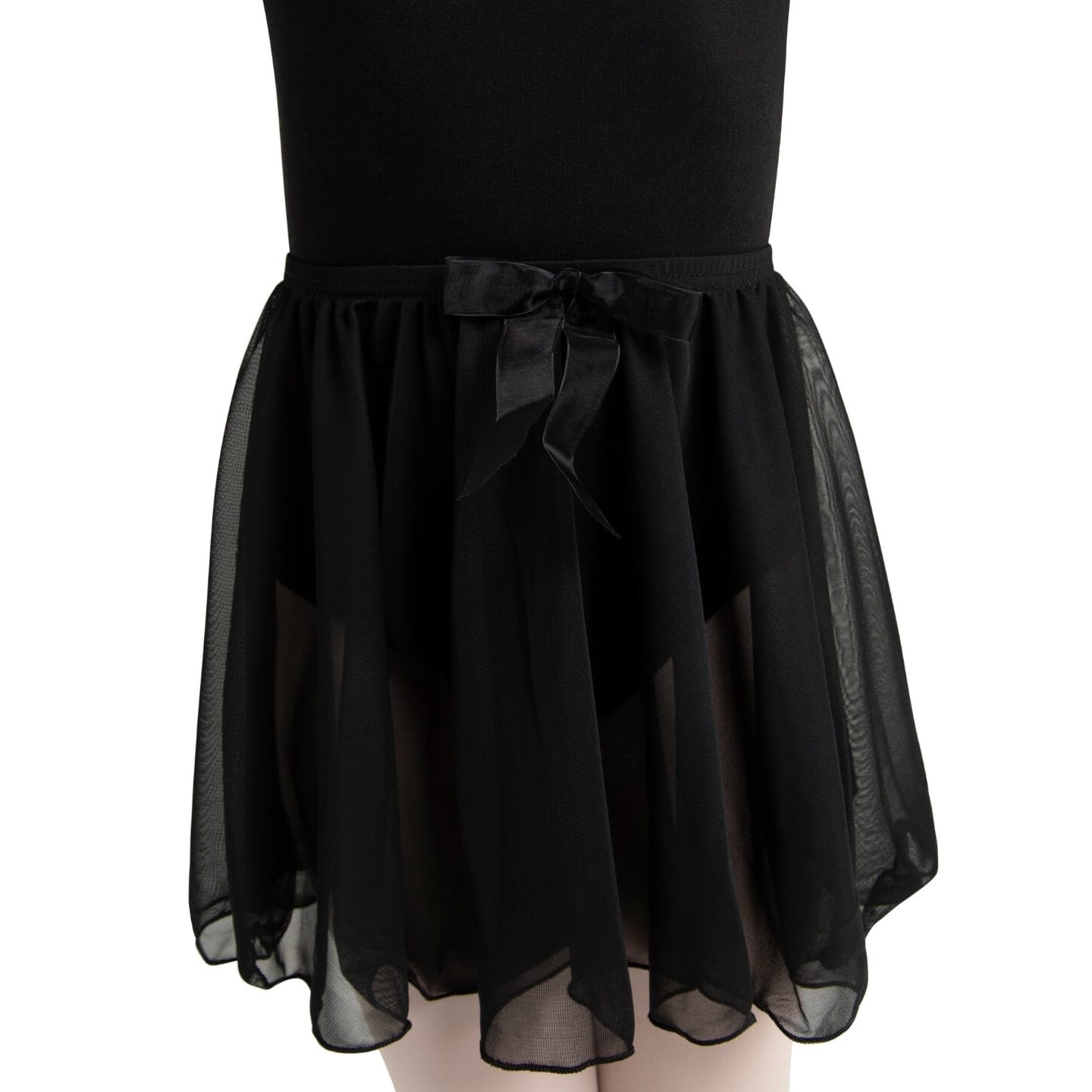 Capezio N1417C Pull-On Skirt Black - Girls By Capezio Canada -