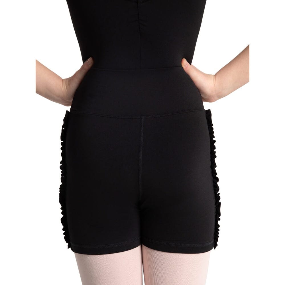 Capezio 12076C Ruffled Shorts - Child By Capezio Canada - TOTS / Black
