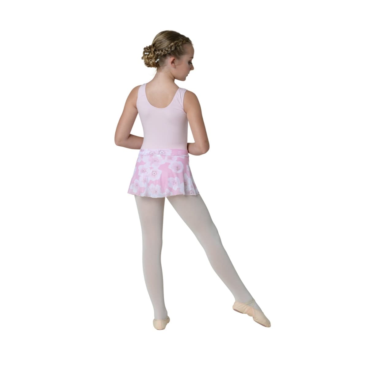Danshuz 22405C Pink Floral Skirt - Girls By Danshuz Canada -