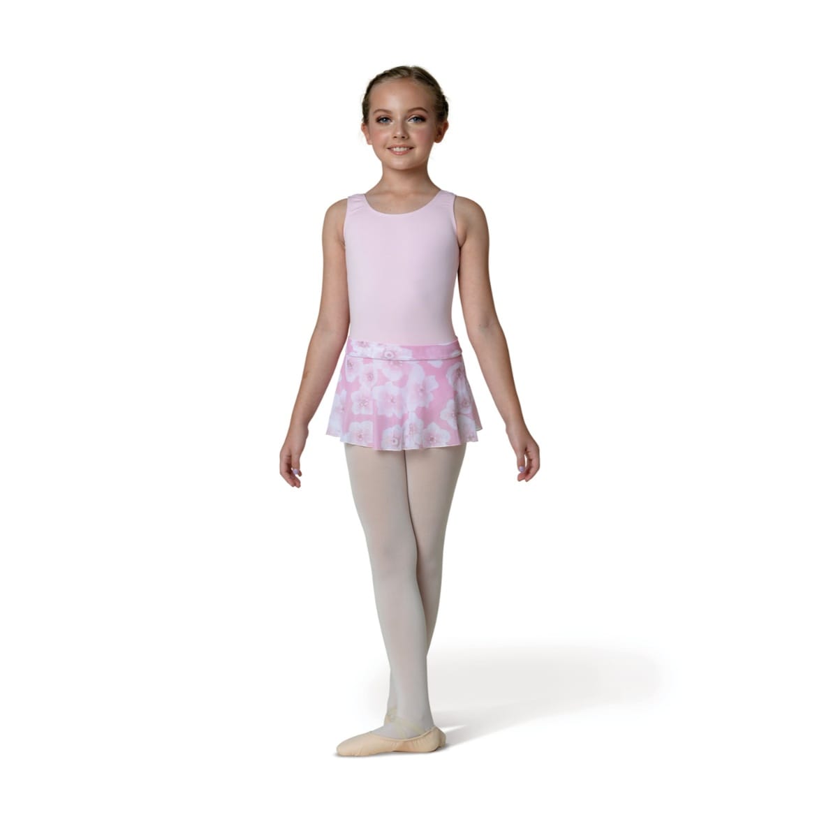 Danshuz 22405C Pink Floral Skirt - Girls By Danshuz Canada -