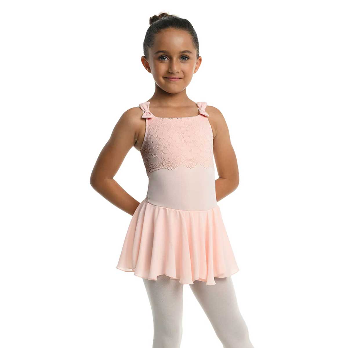 Danshuz 23205C Lace/Bow Dress - Child By Danshuz Canada -