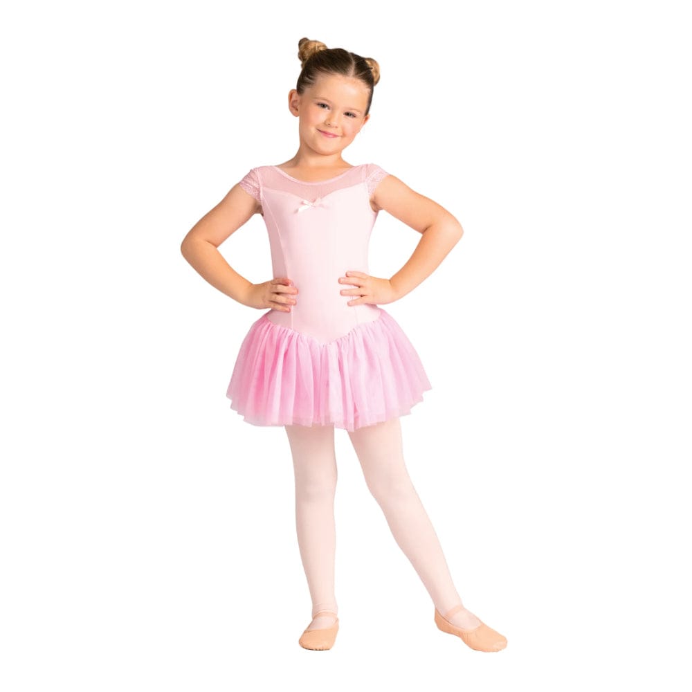 Danshuz 24205C Short Sleeve Lace Dress - Child By Danshuz Canada -