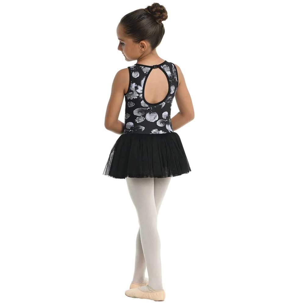 Danshuz 23210C Printed Tank Dress - Child By Danshuz Canada - 4 - 6 / Black