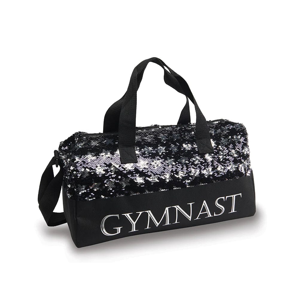 Danshuz B20522 Gymnast Sequin Stars Duffle Bag - Black By Danshuz Canada -