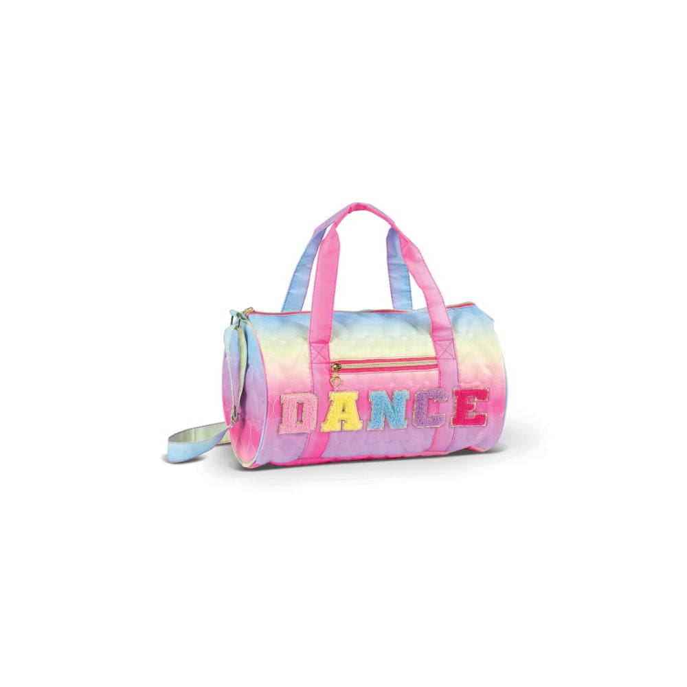 Danshuz B24501 Quilted Heart Rainbow Duffle Bag By Danshuz Canada -