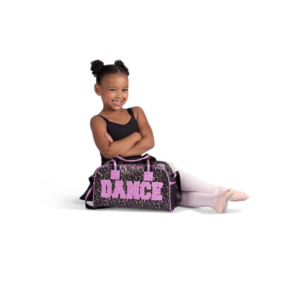 Danshuz B26525 Pink Leopard Print Duffel Bag By Danshuz Canada -