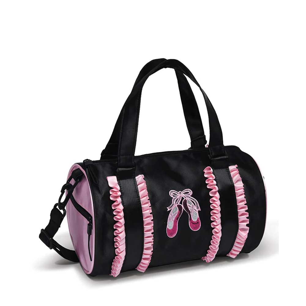 Danshuz B23502 Ballet Ruffel Duffel Bag By Danshuz Canada -