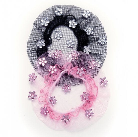 Dasha 2123 Pink Flower Bun Cover - Pink By Dasha Canada -
