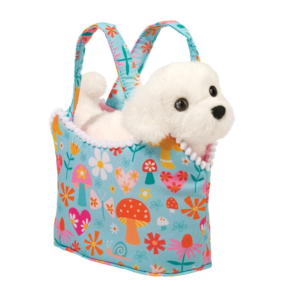 Douglas 2087 Retro Chic Sassy Sak with Bichon By Douglas Canada -