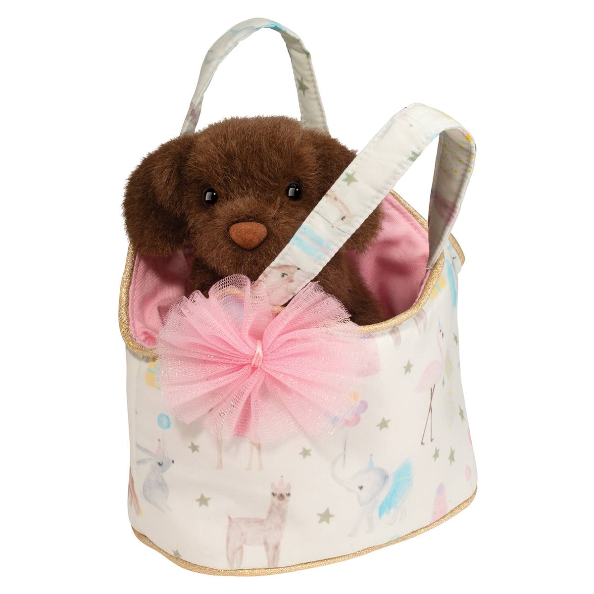 Douglas 2093 Birthday Sassy Sak with Chocolate Lab By Douglas Canada -
