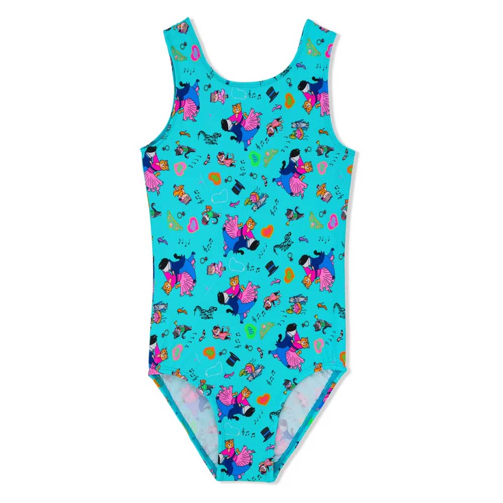 Girl Power 107 Ginger Cat Gymnastics Leotard By Girl Power Canada -