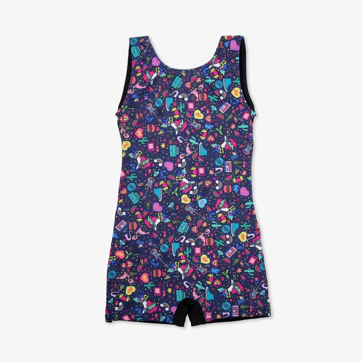 Girl Power Sport Flamingo Unicorn Jam Gymnastics Biketard - Girls By Girl Power Canada -