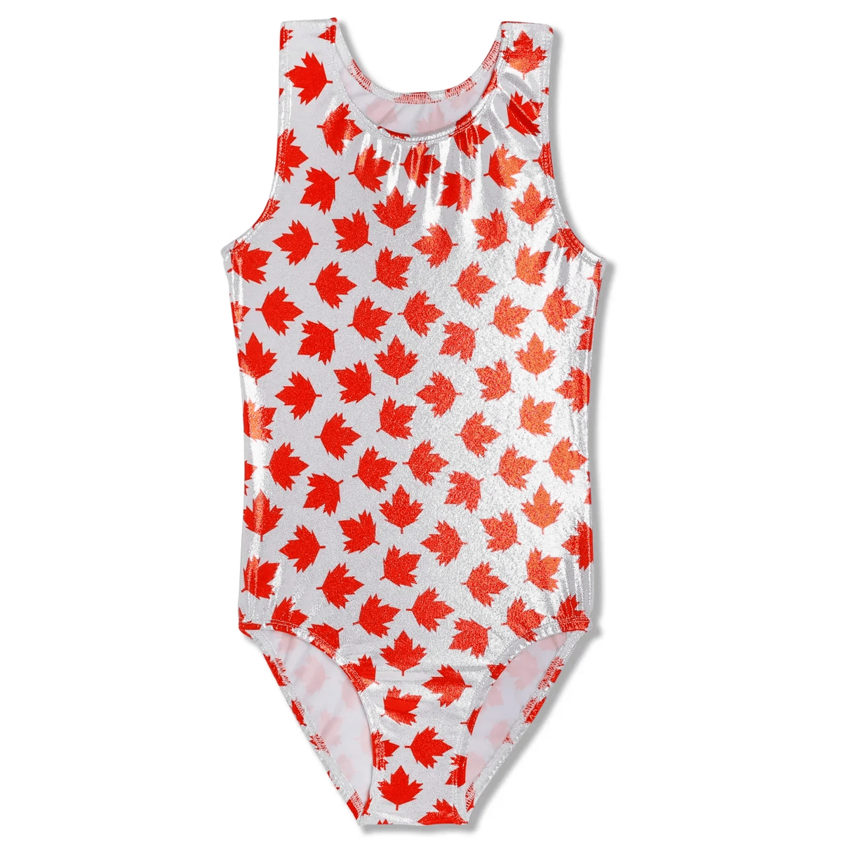 Girl Power Maple Leaf Gymnastics Leotard By Girl Power Canada -