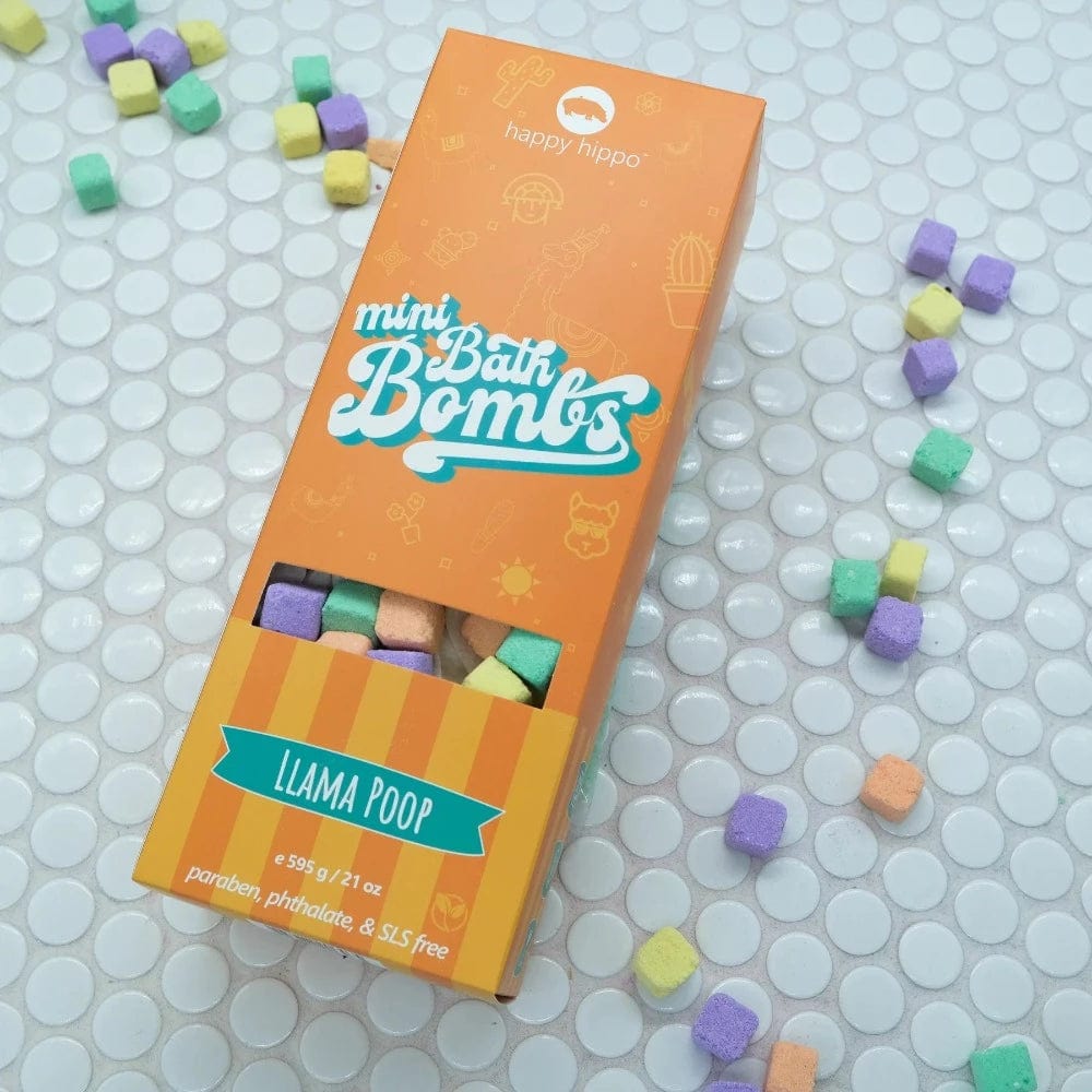 Happy Hippo Llama Poop Mini Bath Bombs - 595 gr Package By Happy Hippo Canada -