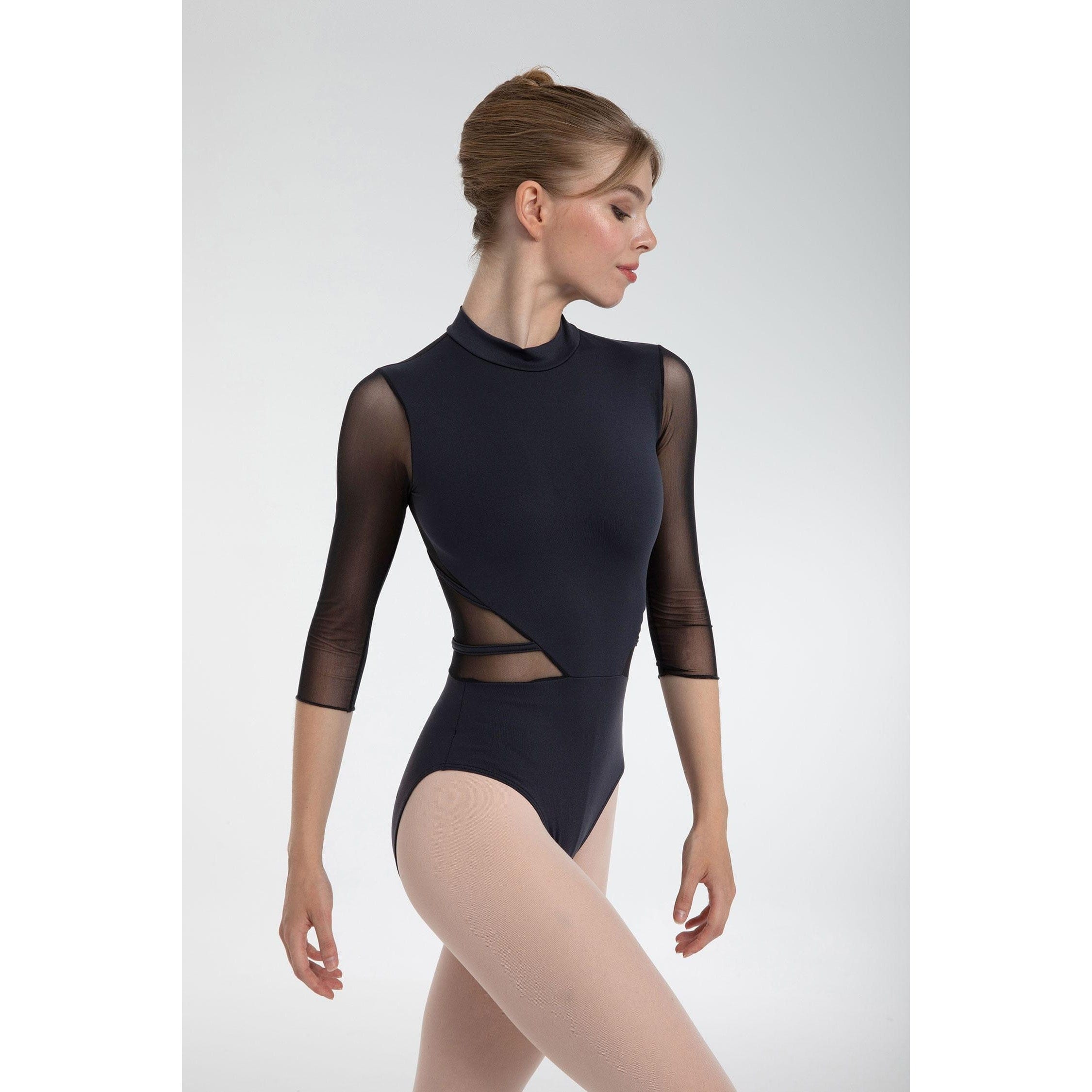 Intermezzo 31631 High Neck Leotard - Child By Intermezzo Canada - 12 / Black