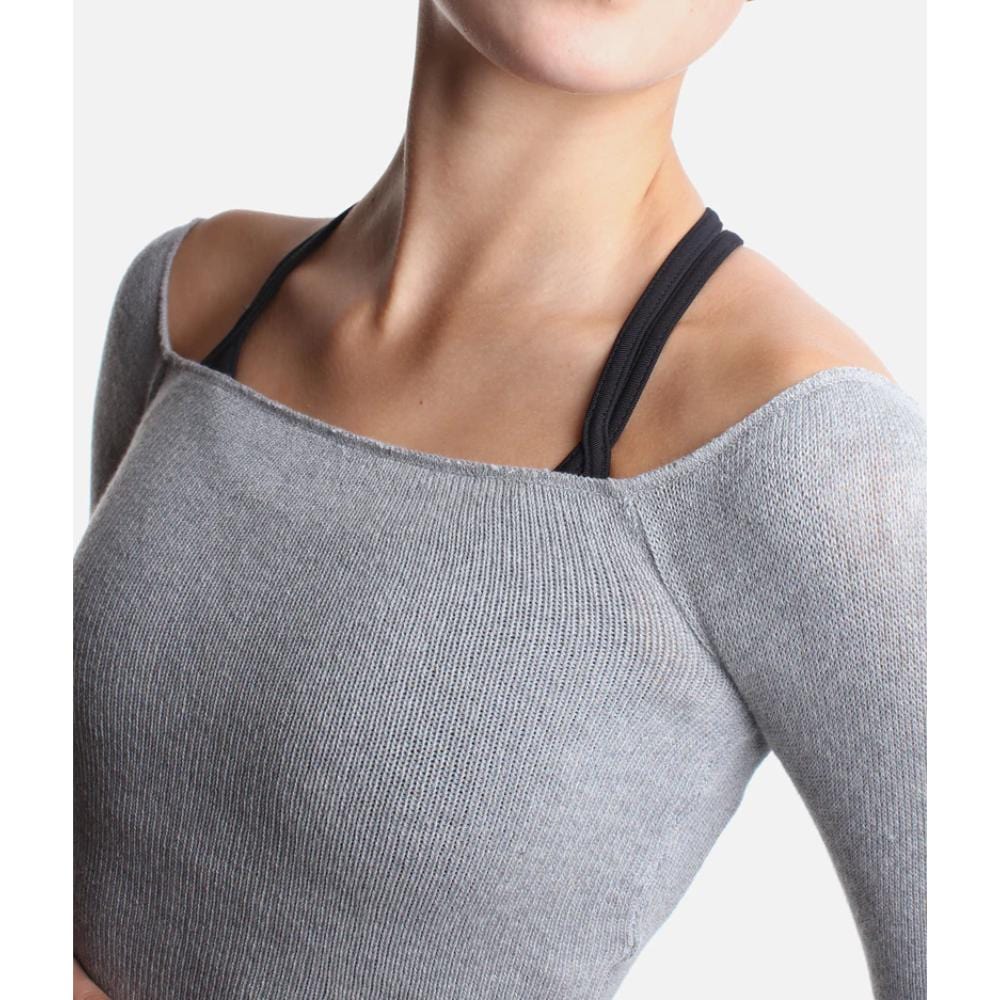 Intermezzo 6579 3/4 Sleeve Knitted Crop Top - Adult By Intermezzo Canada -