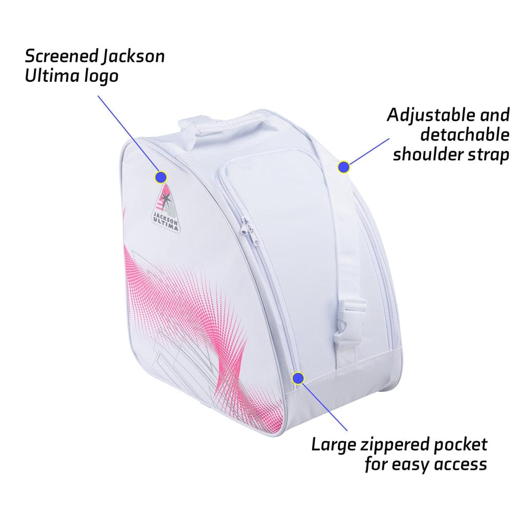 Jackson JL350 Oversized Skate Bag - White/Pink By Jackson Canada -