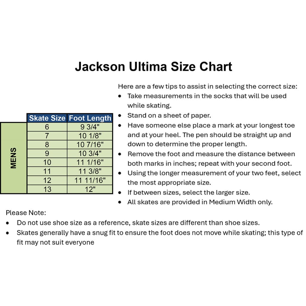 Jackson Ultima ST7102 Softec Nova Men Figure Skates By Jackson Canada -
