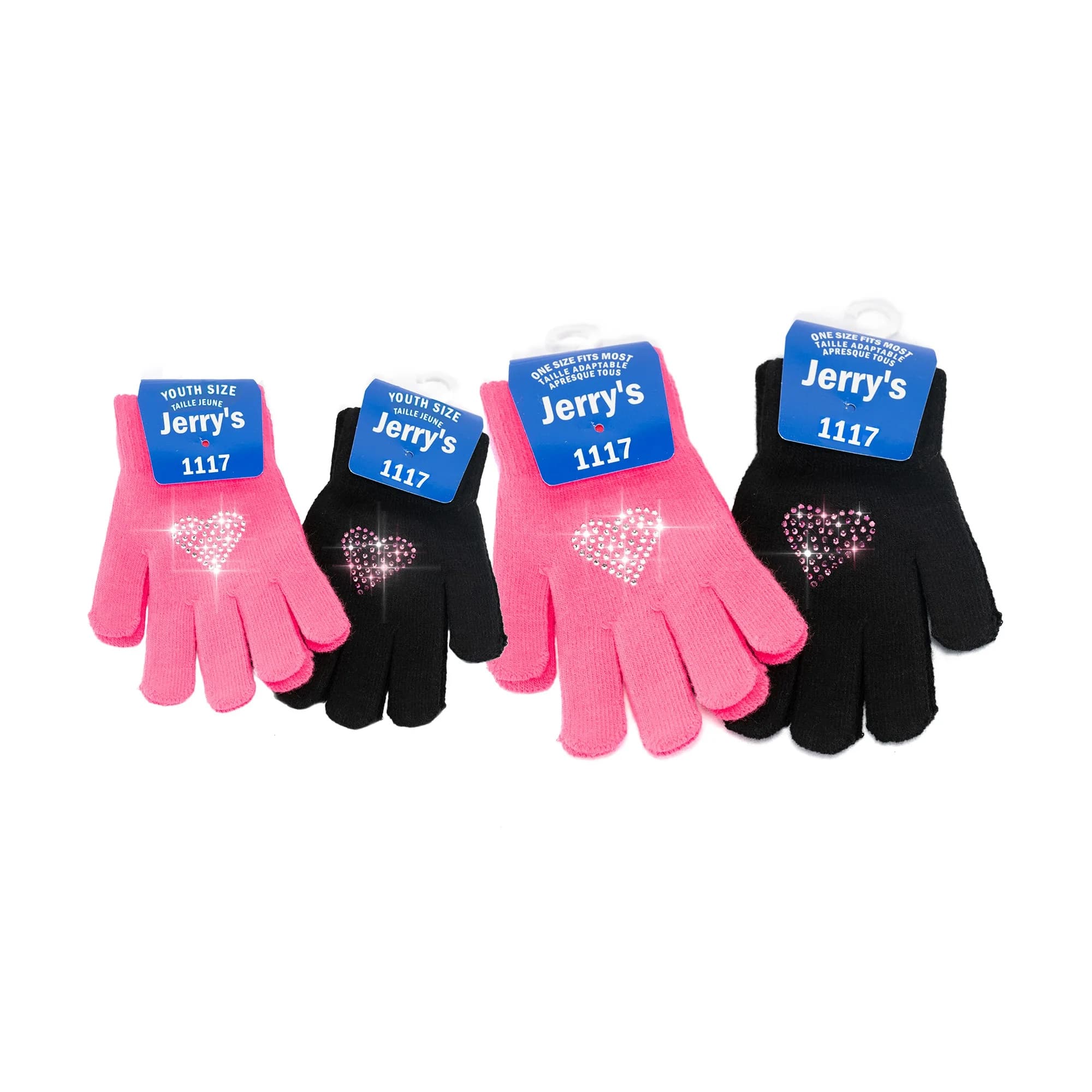 Jerry's 1117 Crystal Heart Mini Gloves - Adult By Jerry's Canada -