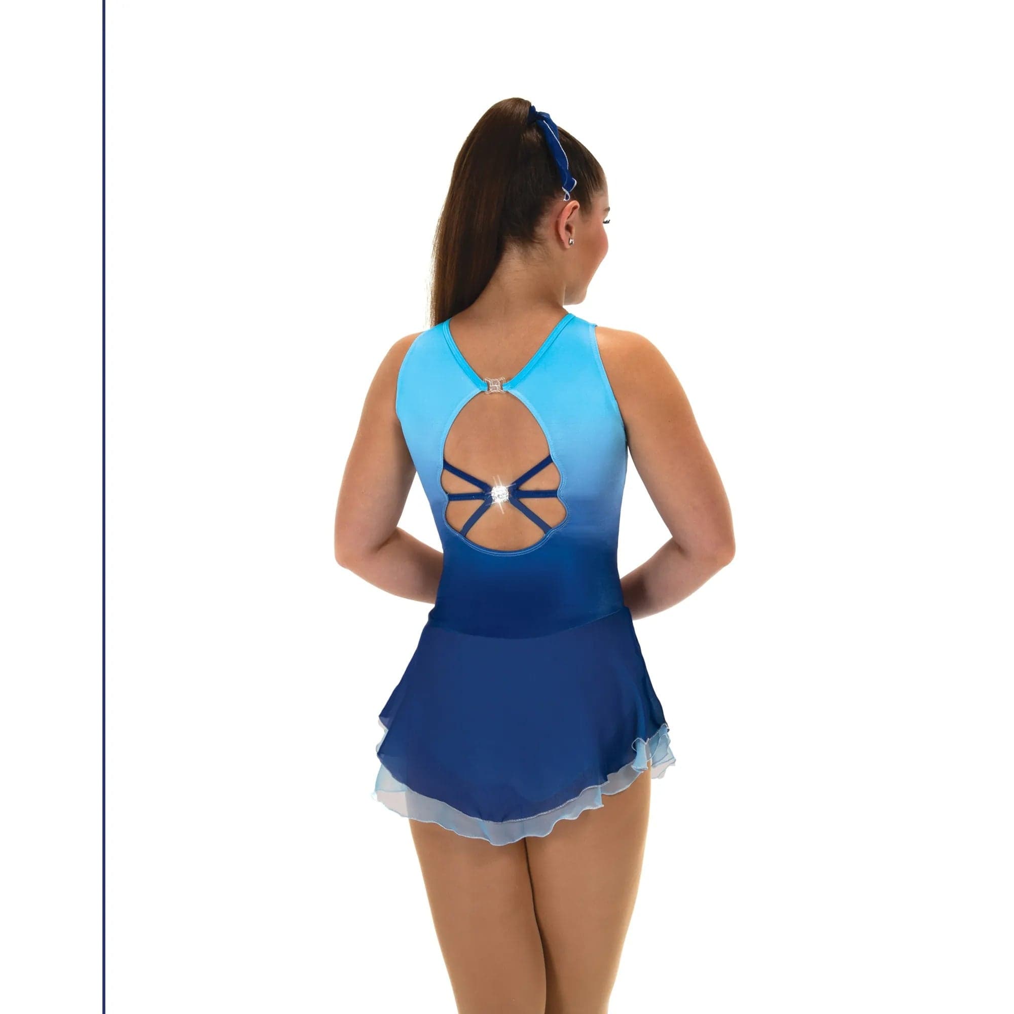 Jerry's 557 Aqua Alta Figure Skating Dress - Adult By Jerry's Canada - L. SM