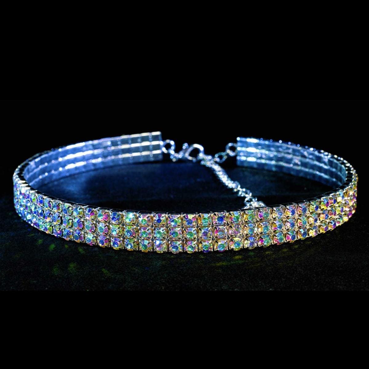 Kissed by Glitter SS0200 AB Rhine Choker - Adult By Kissed by Glitter Canada -