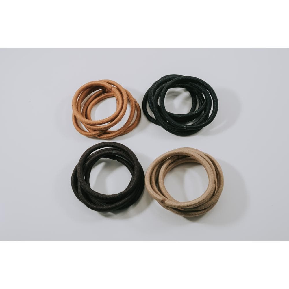 Kissed by Glitter Hair Elastics - 6 Pack By Kissed by Glitter Canada -