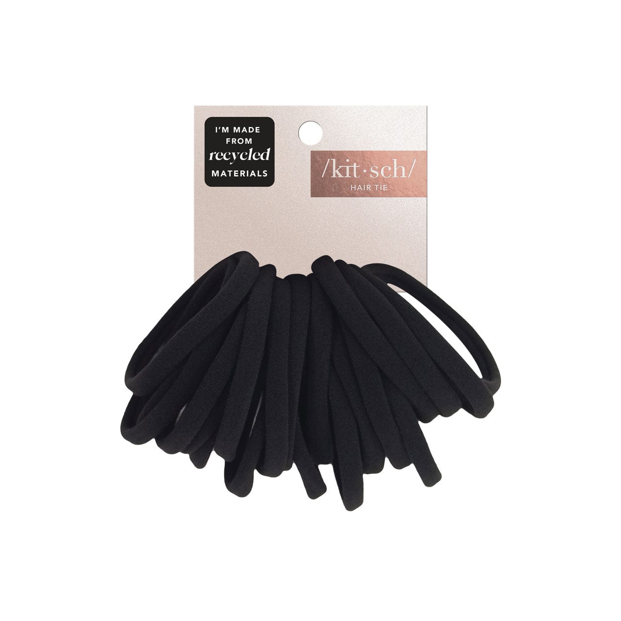 Kitsch 5298 Nylon Elastics 20pc Set - Black By Kitsch Canada -
