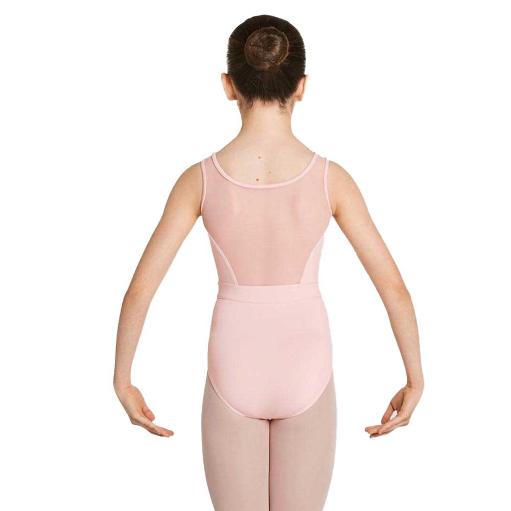 Mirella M457C Tank Mesh Leotard Pink - Child By Mirella Canada - 4-6 / Pink