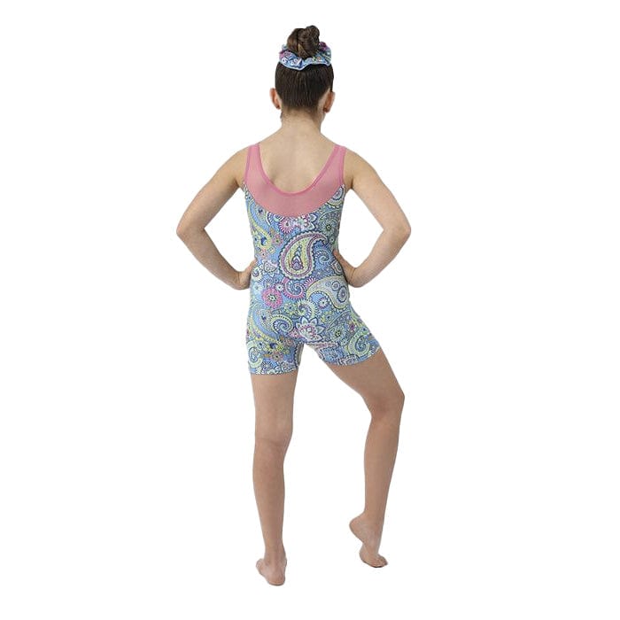 Mondor 17821 Metallic Biketard - Child By Mondor Canada -