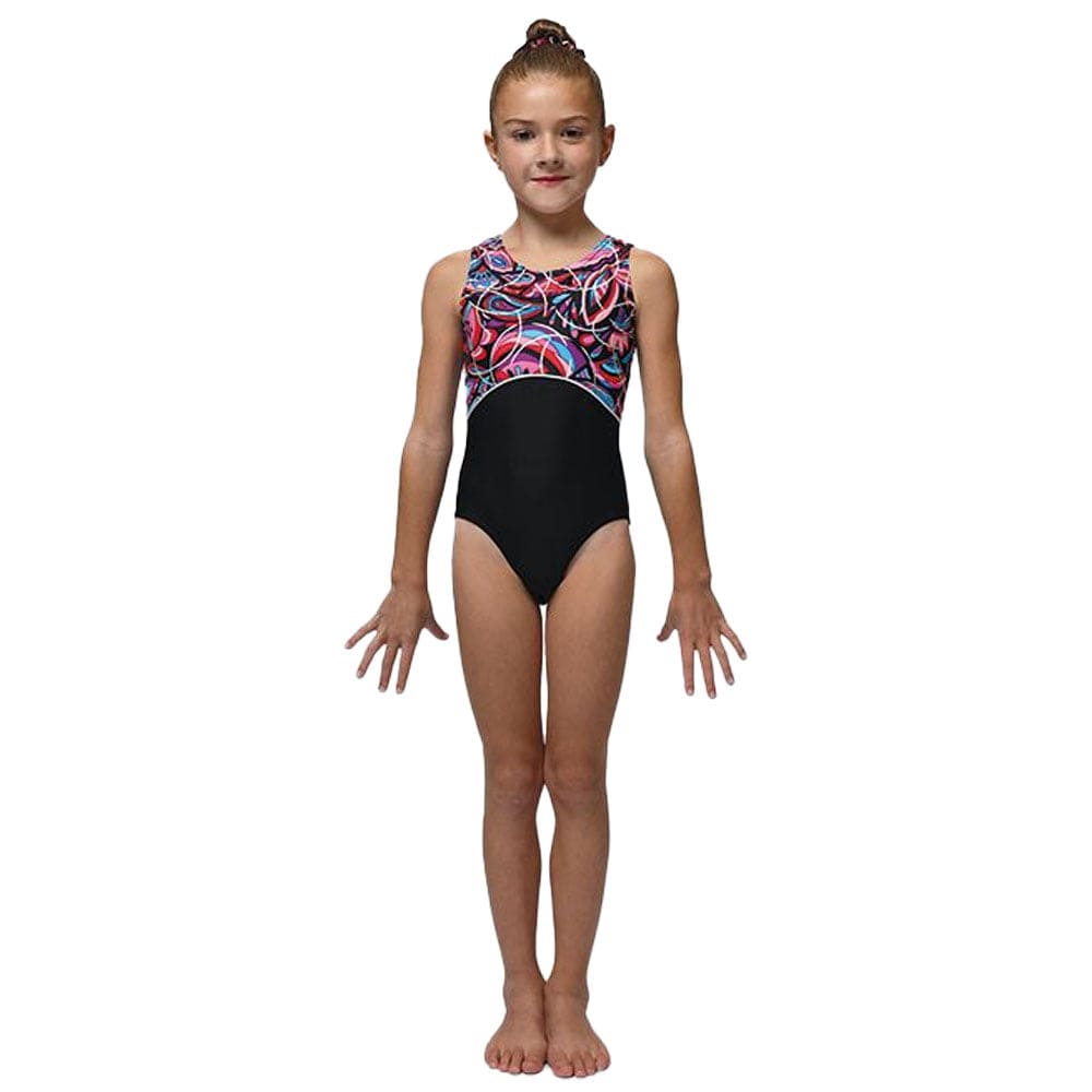 Mondor 27897 Printed Sleeveless Gymnastics Leotard - Child By Mondor Canada -