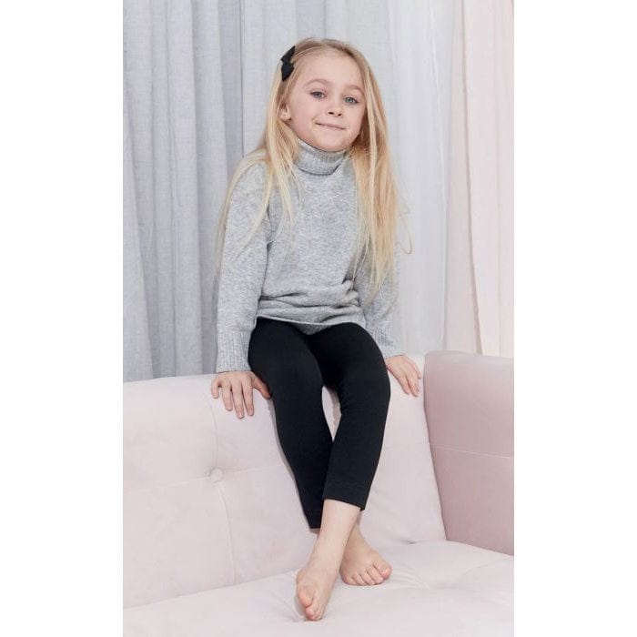 Mondor 4790 Thermal Footless Tights Black - Child By Mondor Canada -