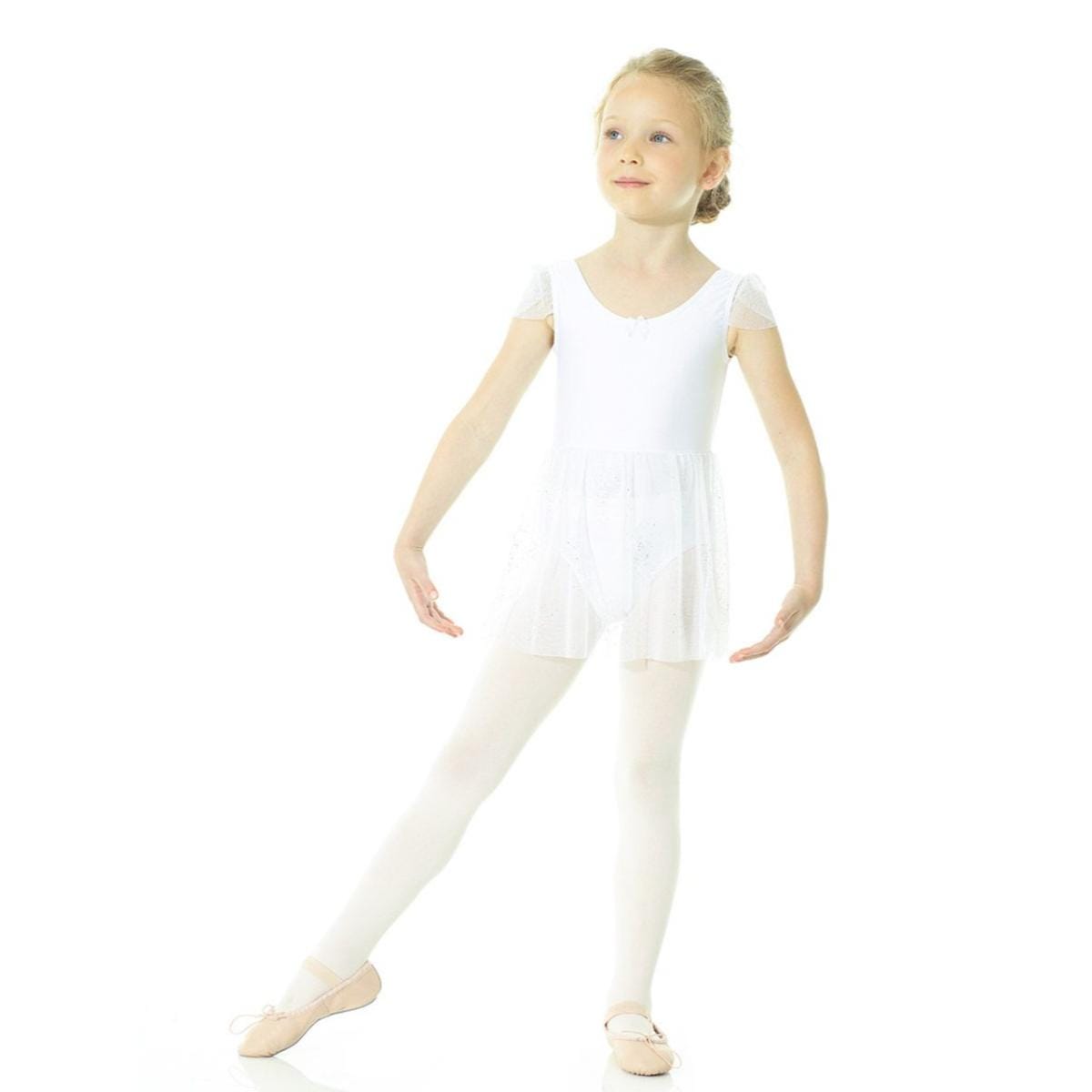 Top Selling Girls Shiny Suit Ballet Dance Wear Sleeveless Bodysuit