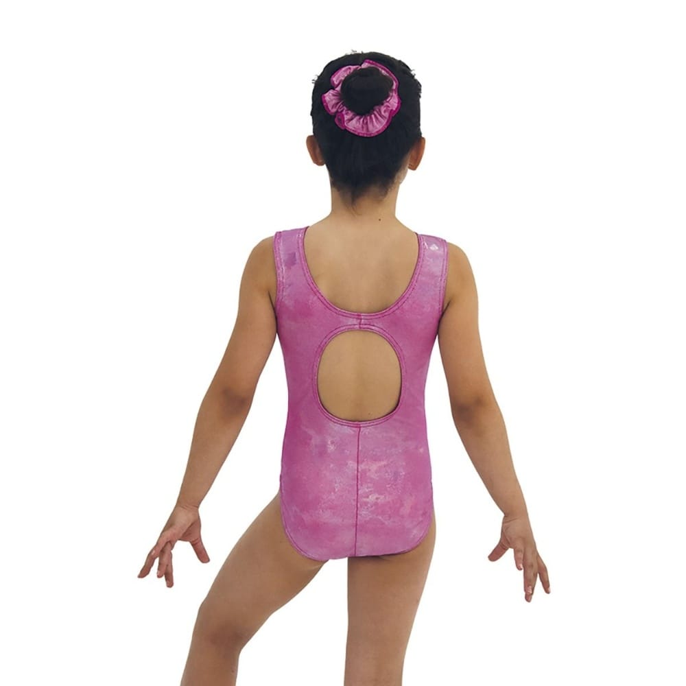 Mondor 7856 Gymnastics Leotard Metallic Pink - Child By Mondor Canada -