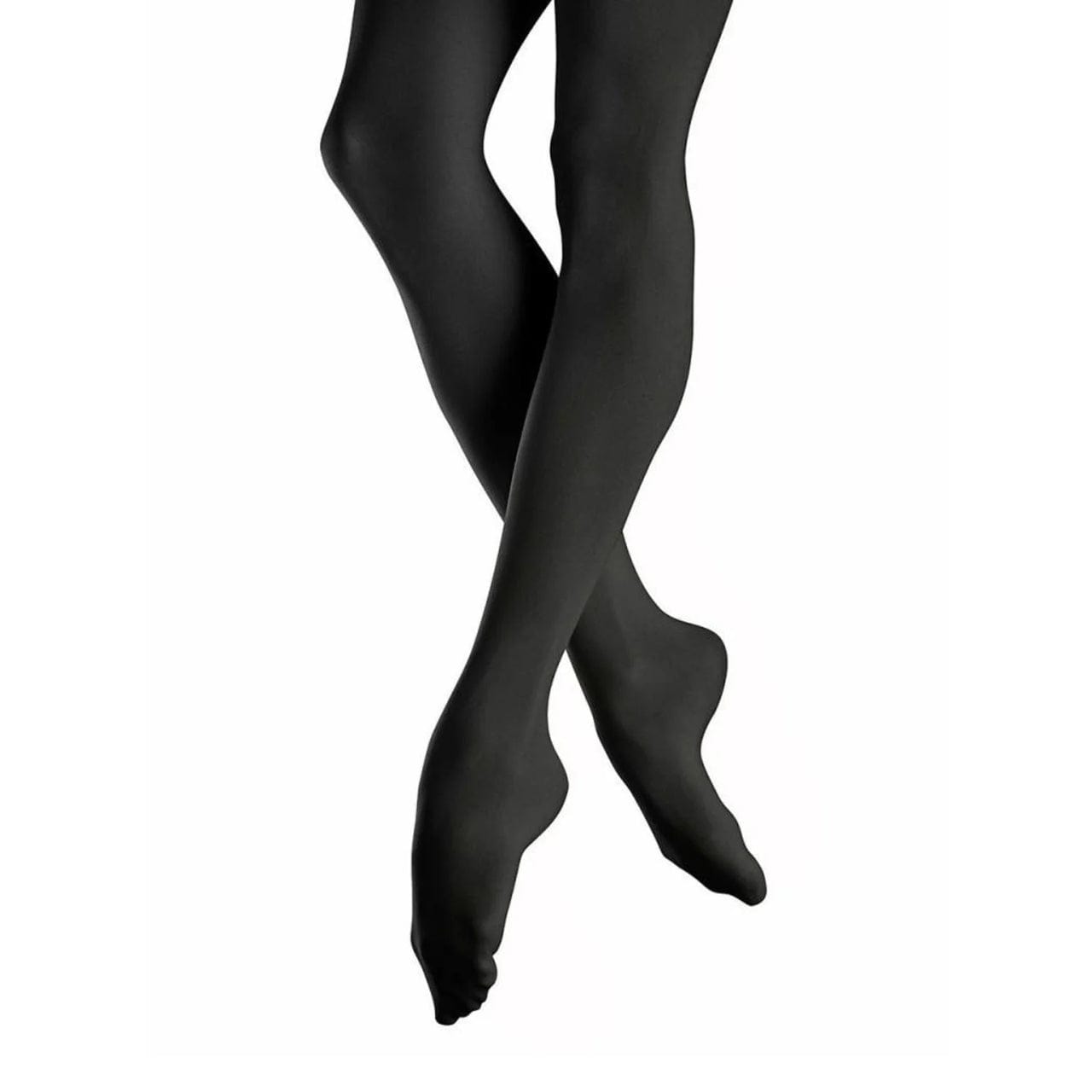 Mondor 345 Footed Tights Black - Child By Mondor Canada - 10-12