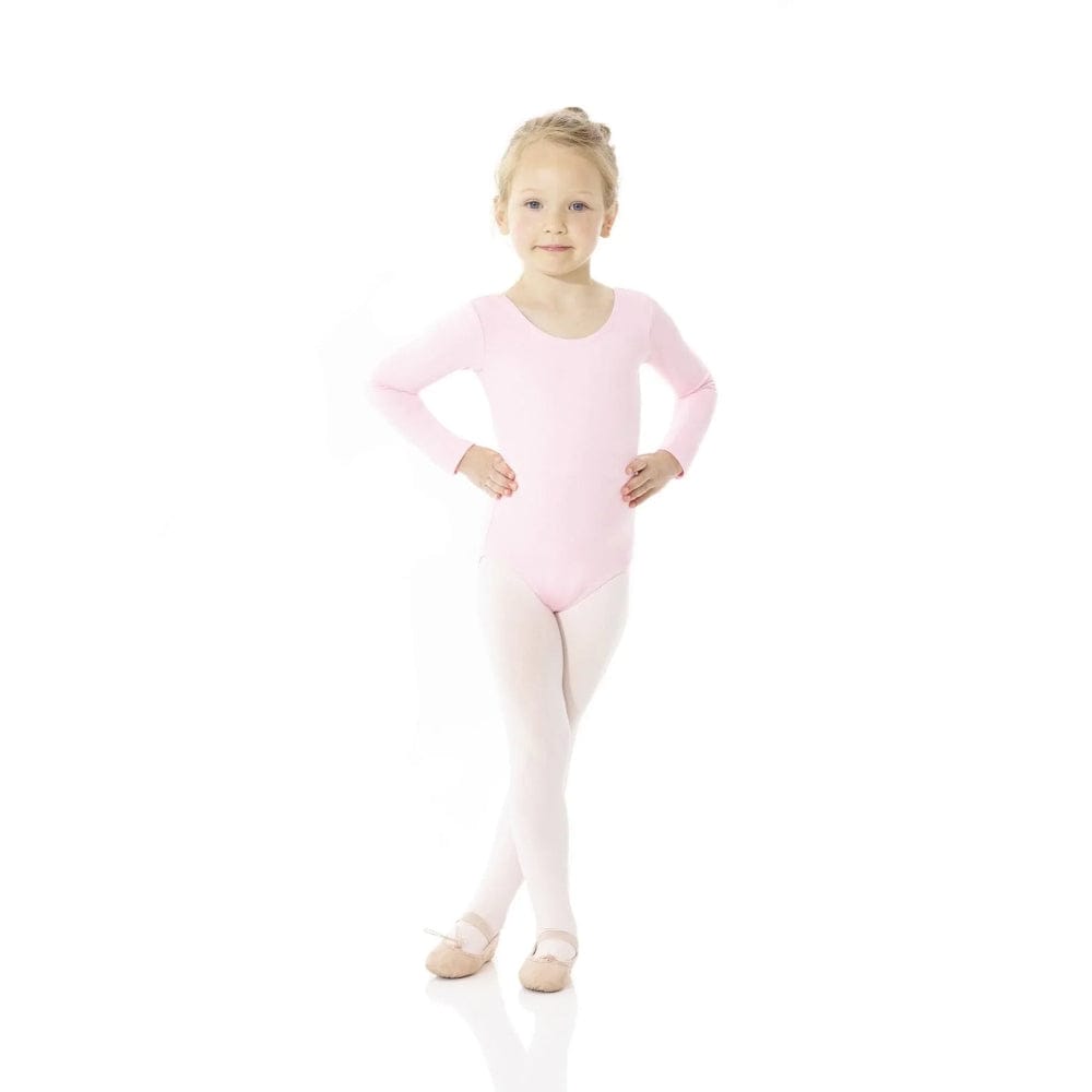 Mondor 40040 Cotton Long Sleeve Leotard - Child By Mondor Canada - 8-10 / Lilac-Lilas