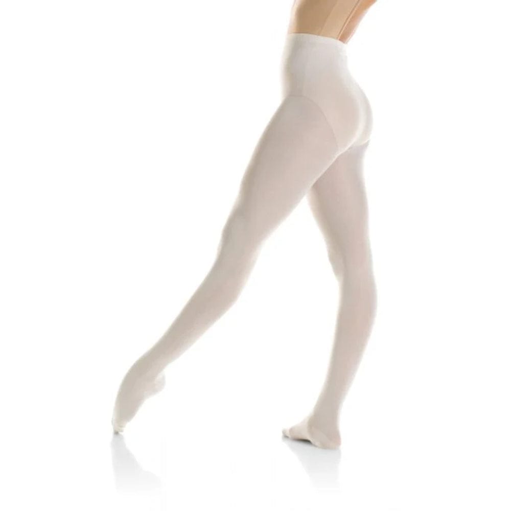 Mondor 345 Footed Tights White (56) - Child By Mondor Canada - 12-14
